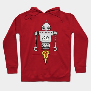 Flying Fire Bot Hoodie